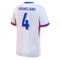 Camisa de time de futebol França Dayot Upamecano #4 Replicas 2º Equipamento Europeu 2024 Manga Curta